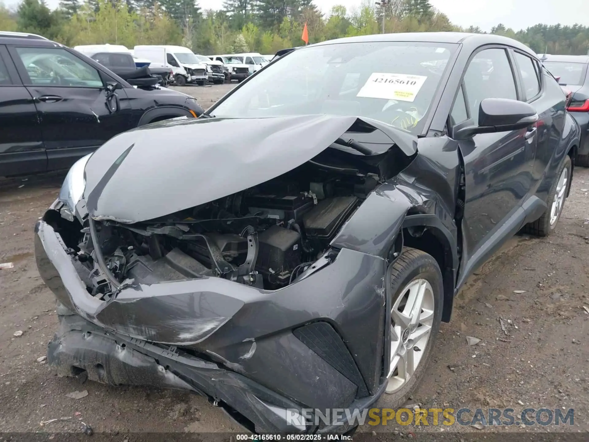 2 Photograph of a damaged car NMTKHMBX3MR125580 TOYOTA C-HR 2021