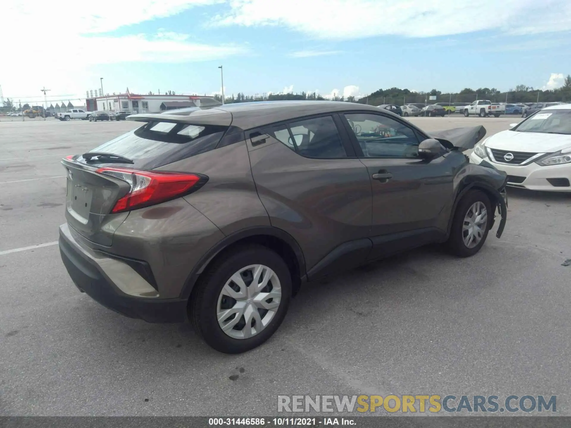 4 Photograph of a damaged car NMTKHMBX3MR131296 TOYOTA C-HR 2021