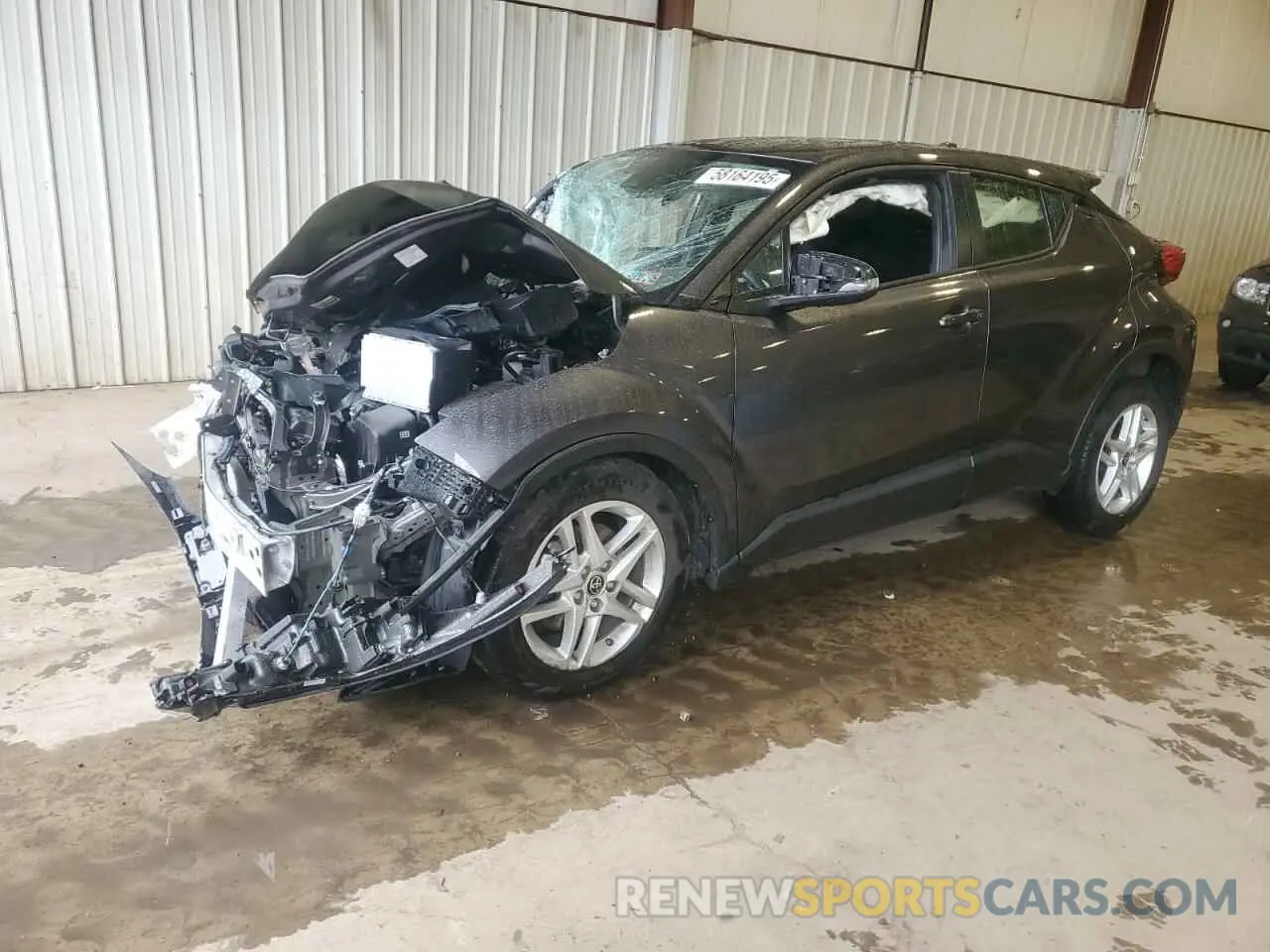 1 Photograph of a damaged car NMTKHMBX3MR131802 TOYOTA C-HR 2021