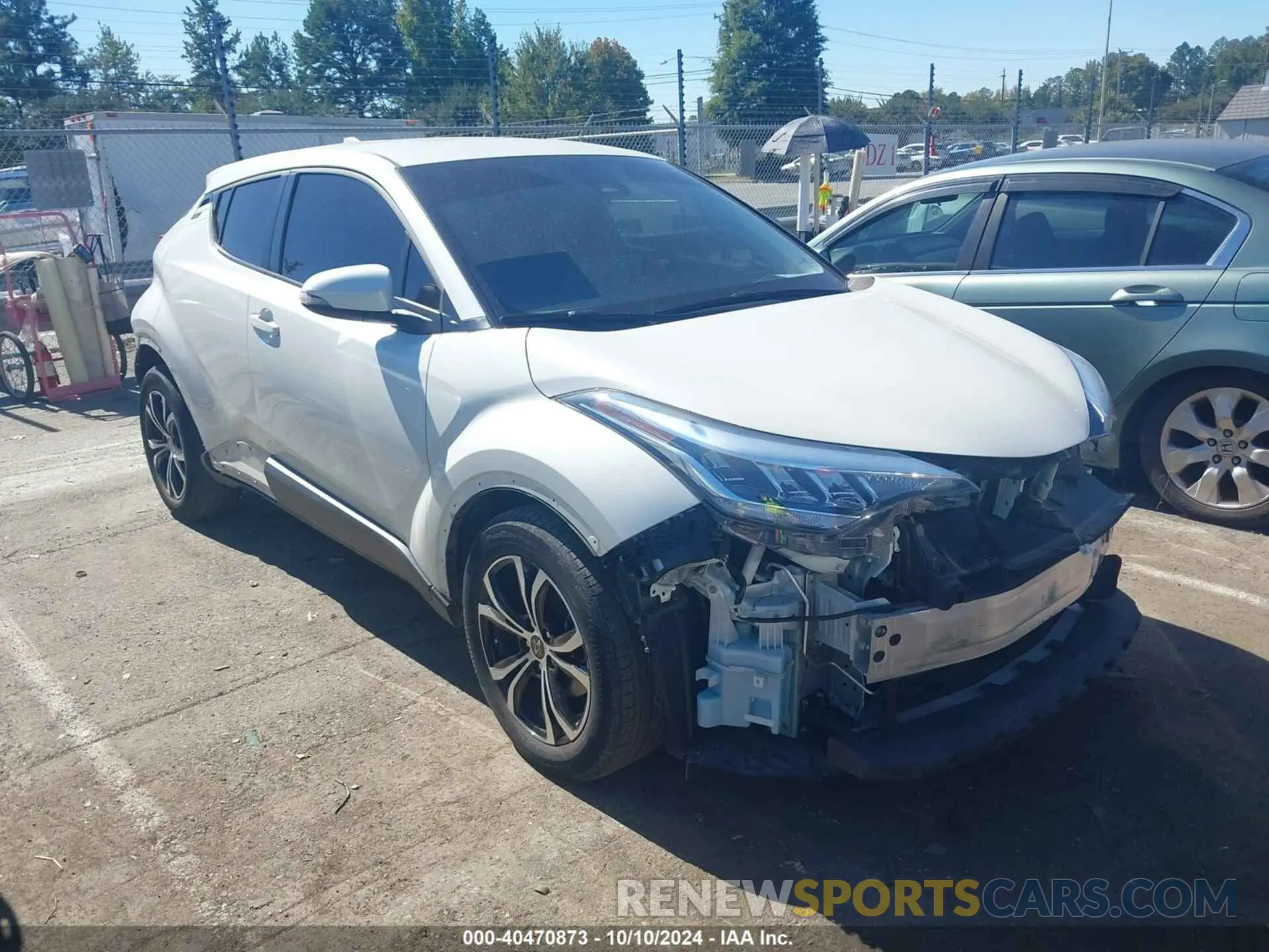 1 Photograph of a damaged car NMTKHMBX3MR135946 TOYOTA C-HR 2021