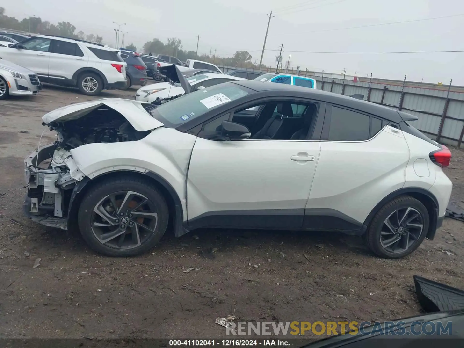 15 Фотография поврежденного автомобиля NMTKHMBX4MR128066 TOYOTA C-HR 2021
