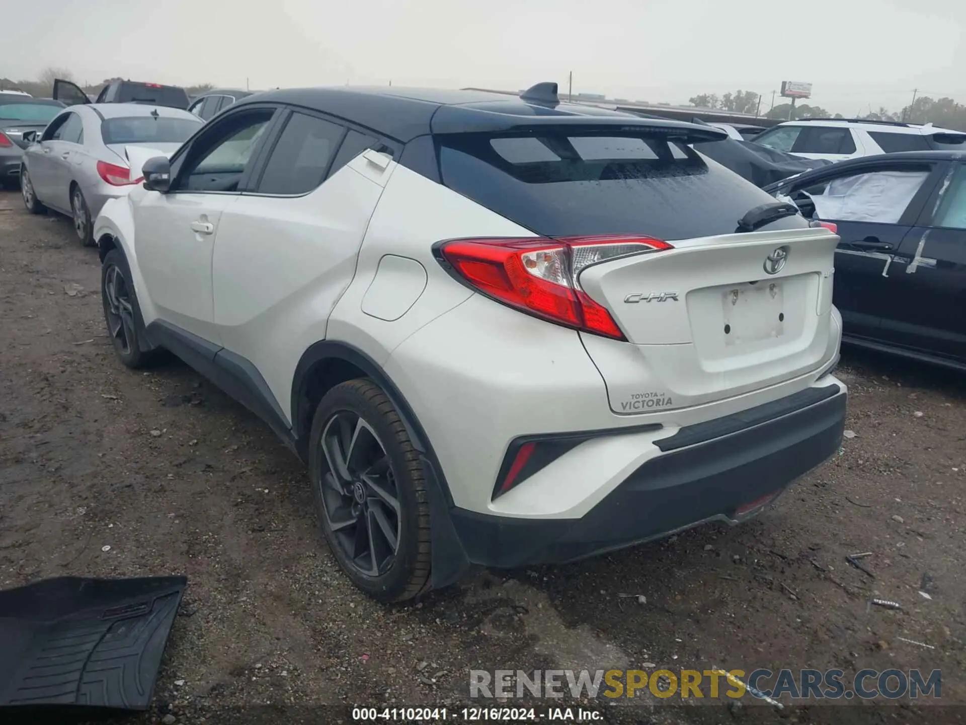 3 Фотография поврежденного автомобиля NMTKHMBX4MR128066 TOYOTA C-HR 2021