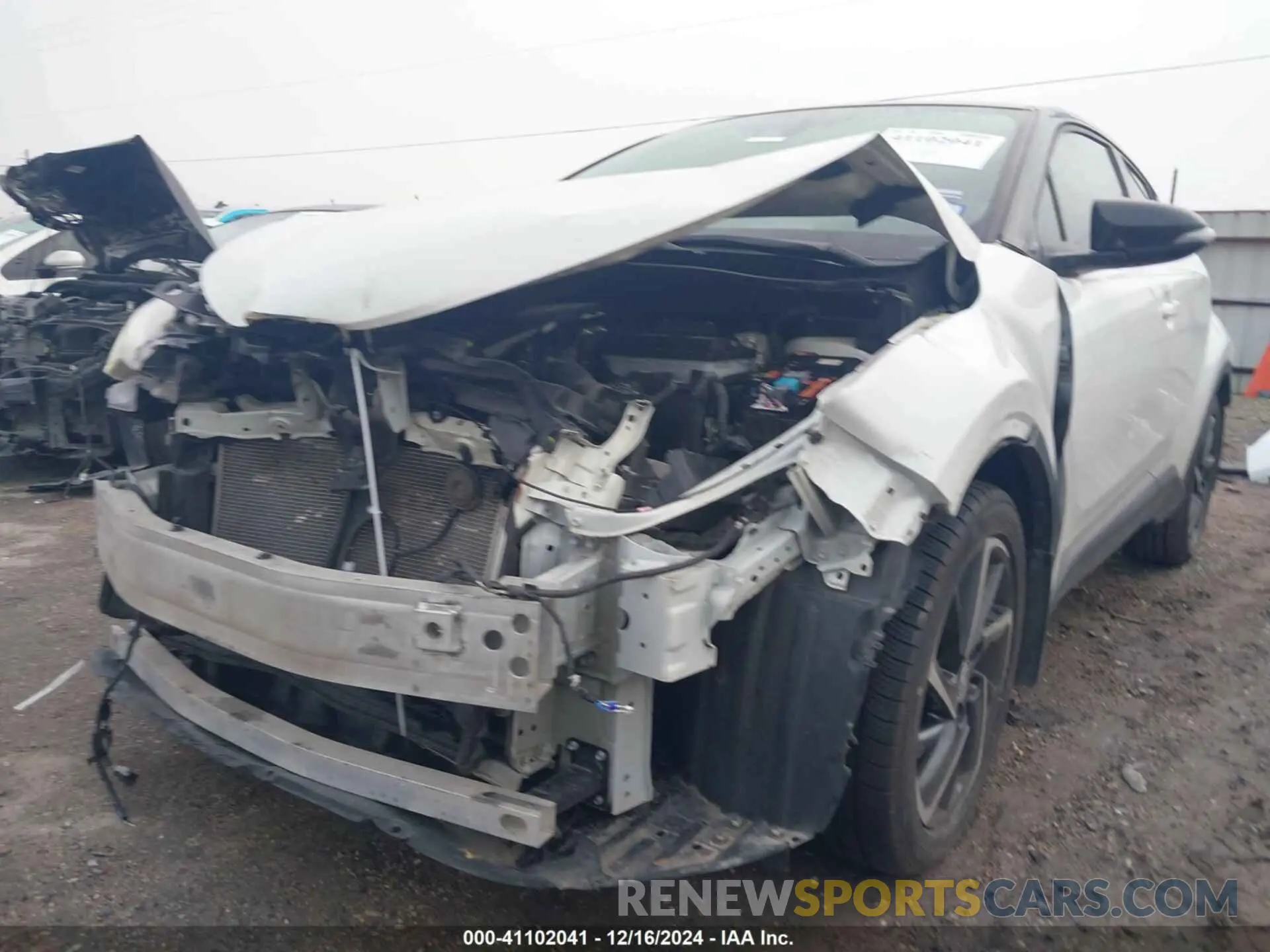 6 Фотография поврежденного автомобиля NMTKHMBX4MR128066 TOYOTA C-HR 2021