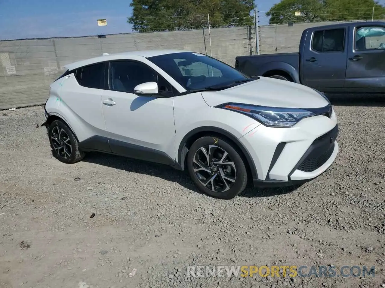4 Фотография поврежденного автомобиля NMTKHMBX5MR133034 TOYOTA C-HR 2021