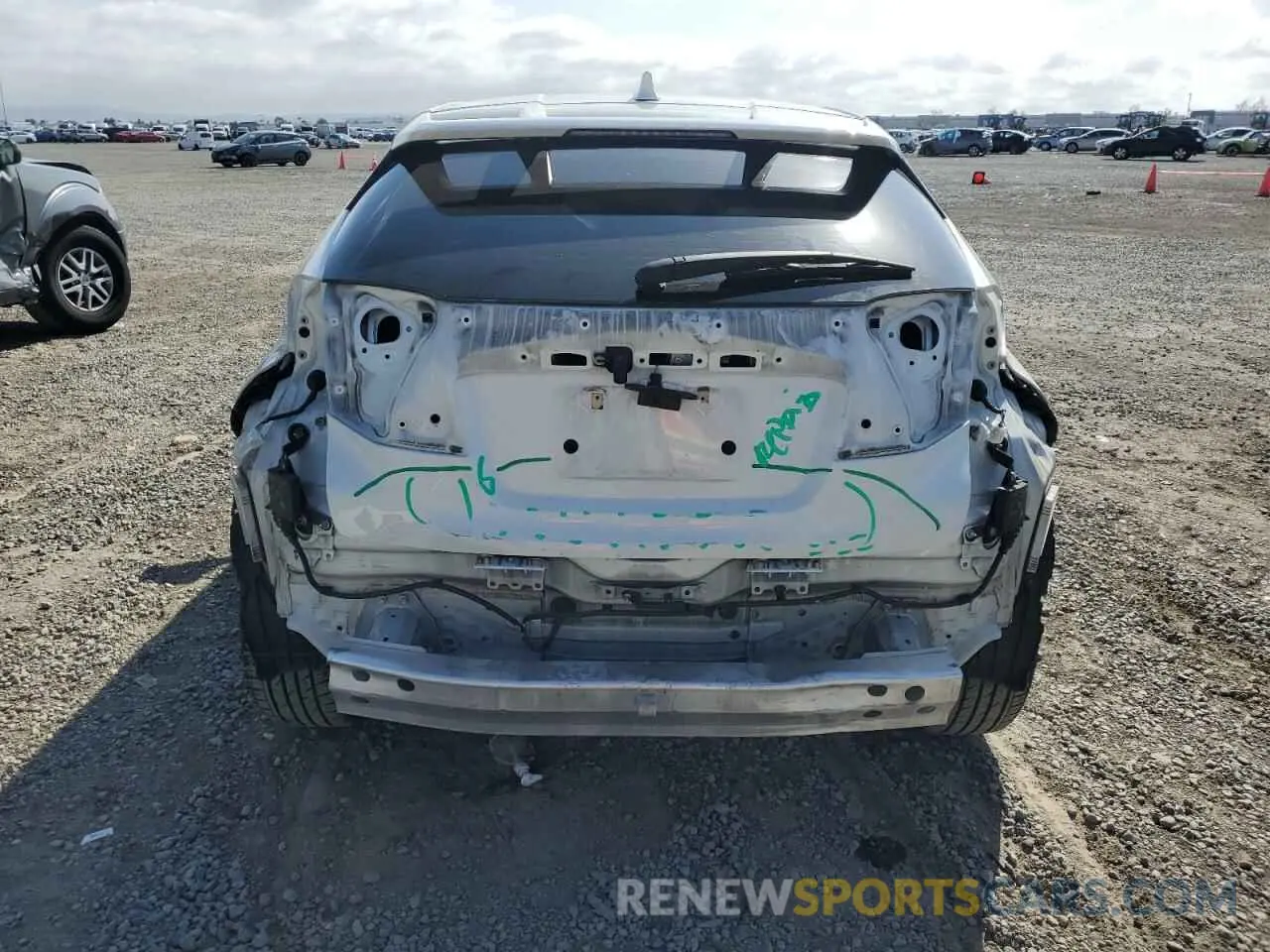 6 Фотография поврежденного автомобиля NMTKHMBX5MR133034 TOYOTA C-HR 2021