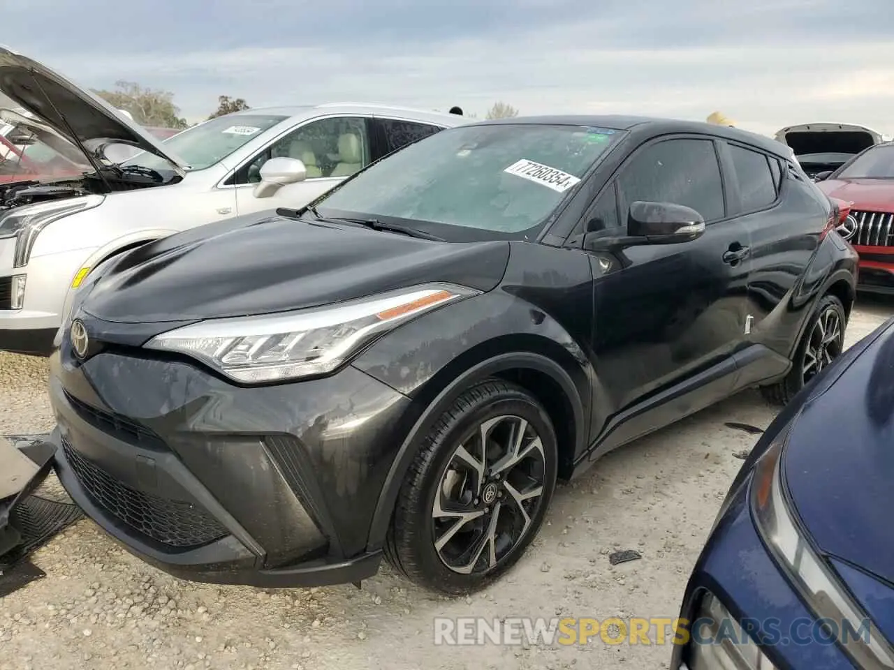1 Фотография поврежденного автомобиля NMTKHMBX5MR139979 TOYOTA C-HR 2021