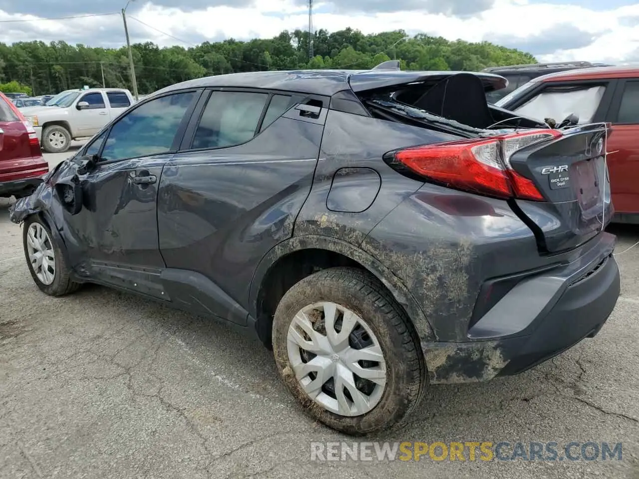 2 Photograph of a damaged car NMTKHMBX6MR124679 TOYOTA C-HR 2021