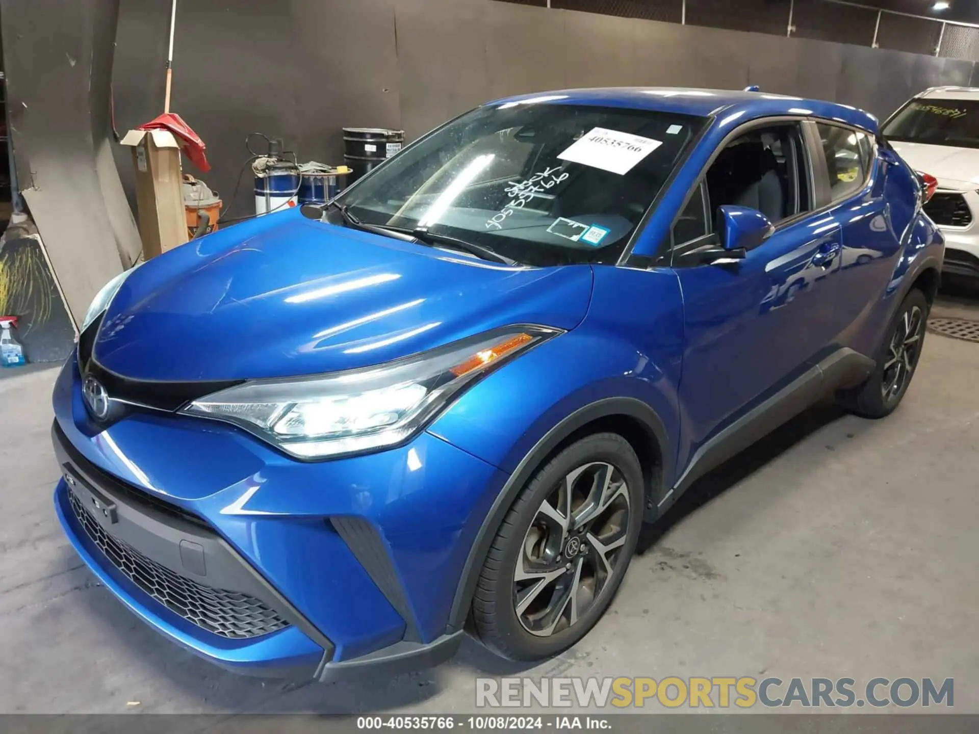 2 Фотография поврежденного автомобиля NMTKHMBX6MR138338 TOYOTA C-HR 2021