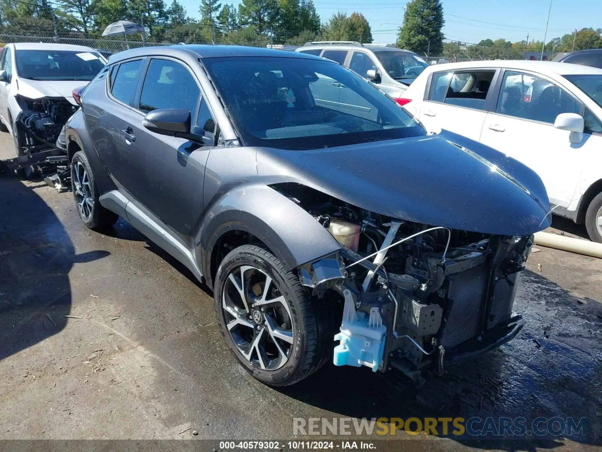 1 Фотография поврежденного автомобиля NMTKHMBX7MR121063 TOYOTA C-HR 2021
