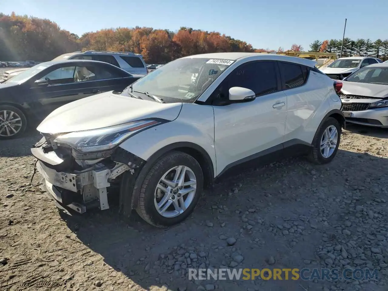 1 Photograph of a damaged car NMTKHMBX7MR121368 TOYOTA C-HR 2021