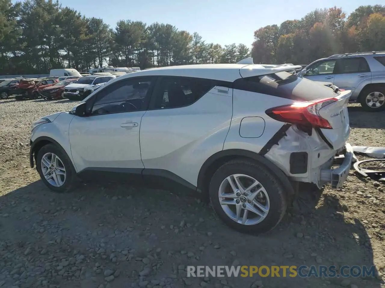 2 Photograph of a damaged car NMTKHMBX7MR121368 TOYOTA C-HR 2021