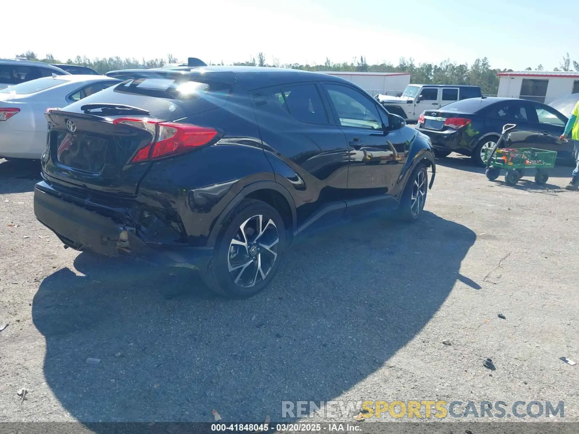 4 Photograph of a damaged car NMTKHMBX7MR126165 TOYOTA C-HR 2021