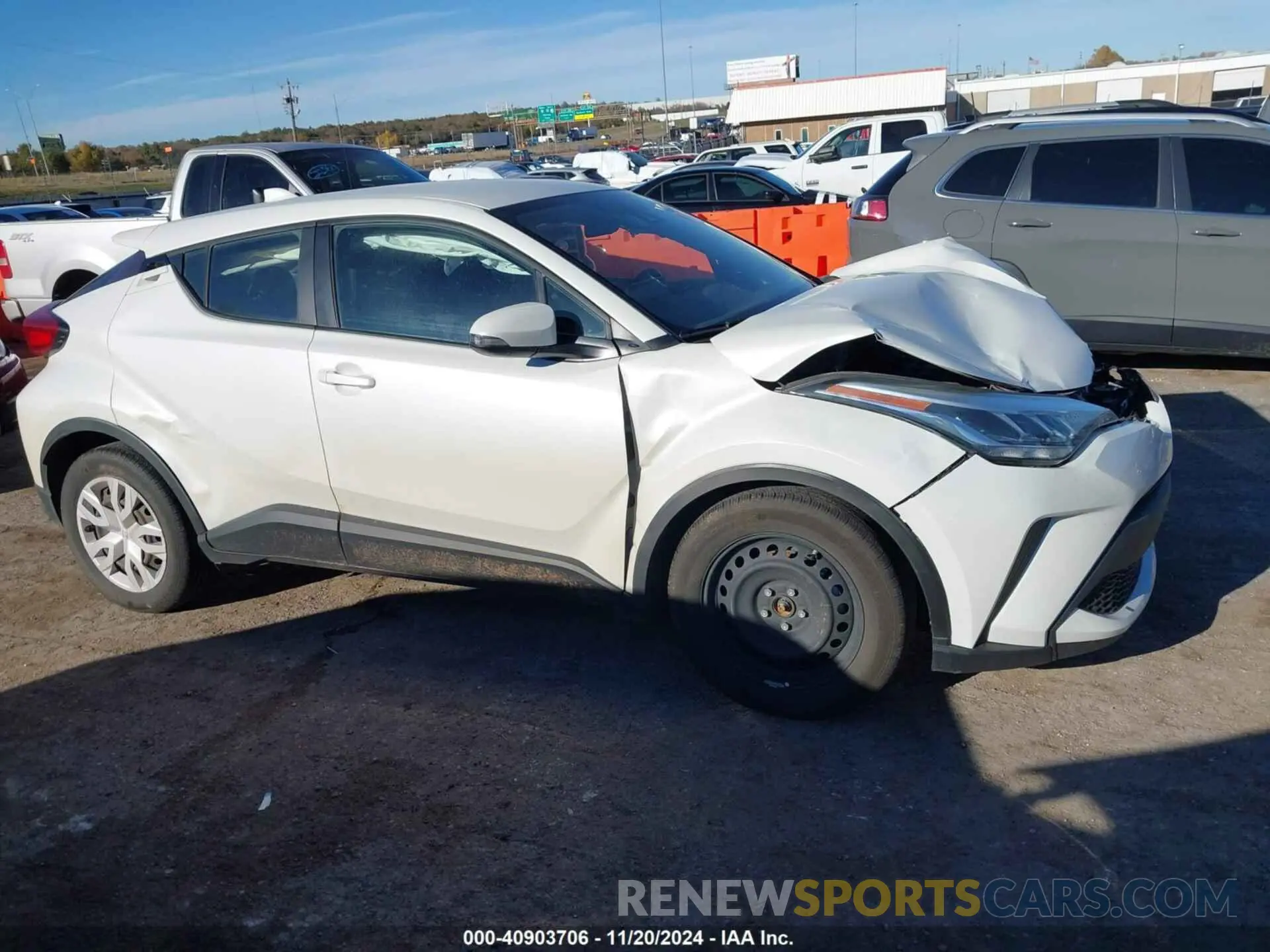 13 Фотография поврежденного автомобиля NMTKHMBX7MR134069 TOYOTA C-HR 2021