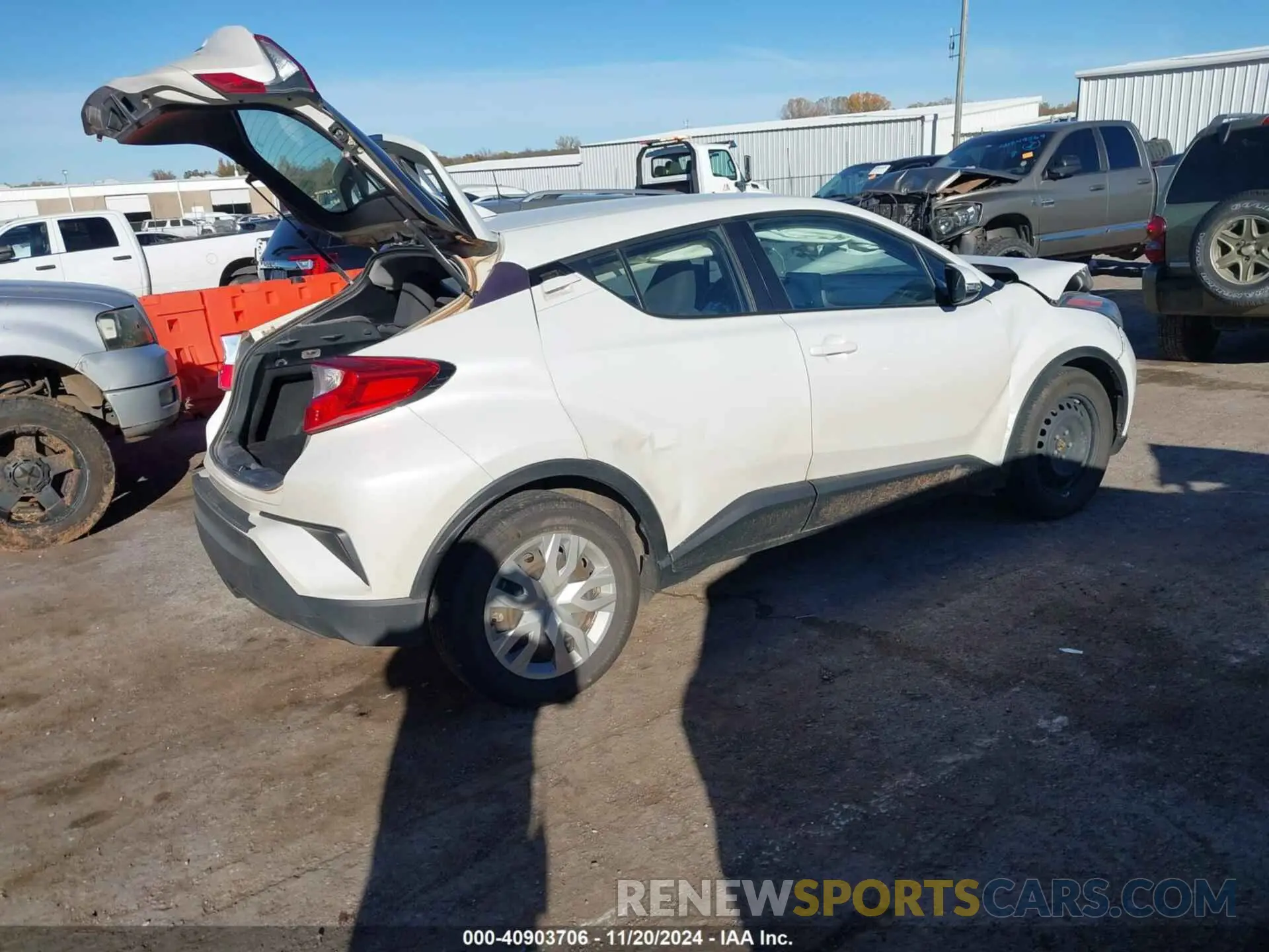 4 Фотография поврежденного автомобиля NMTKHMBX7MR134069 TOYOTA C-HR 2021
