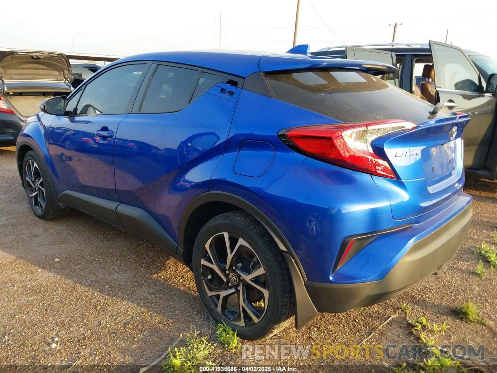 3 Photograph of a damaged car NMTKHMBX8MR129267 TOYOTA C-HR 2021
