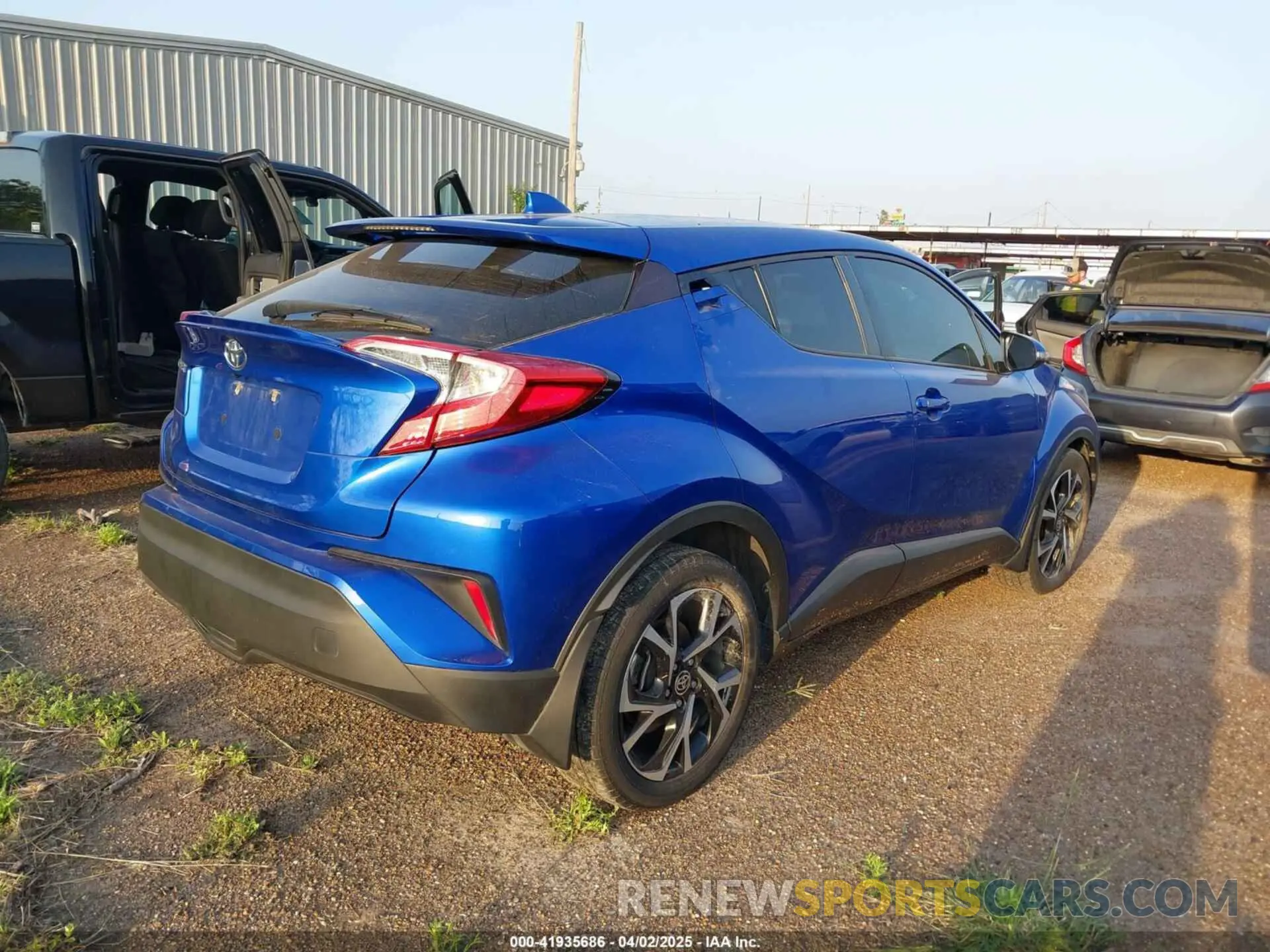 4 Photograph of a damaged car NMTKHMBX8MR129267 TOYOTA C-HR 2021