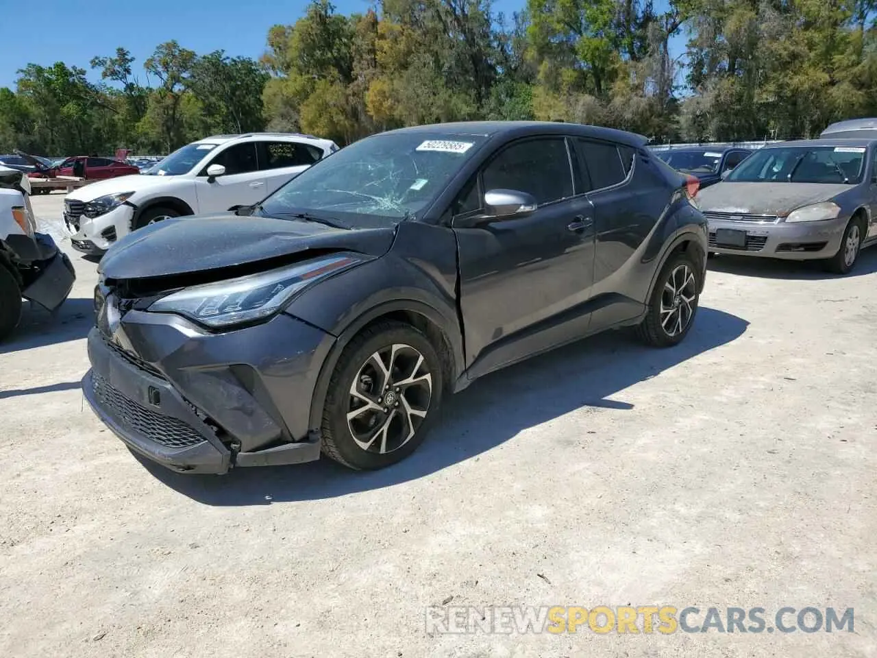 1 Photograph of a damaged car NMTKHMBX9MR123073 TOYOTA C-HR 2021