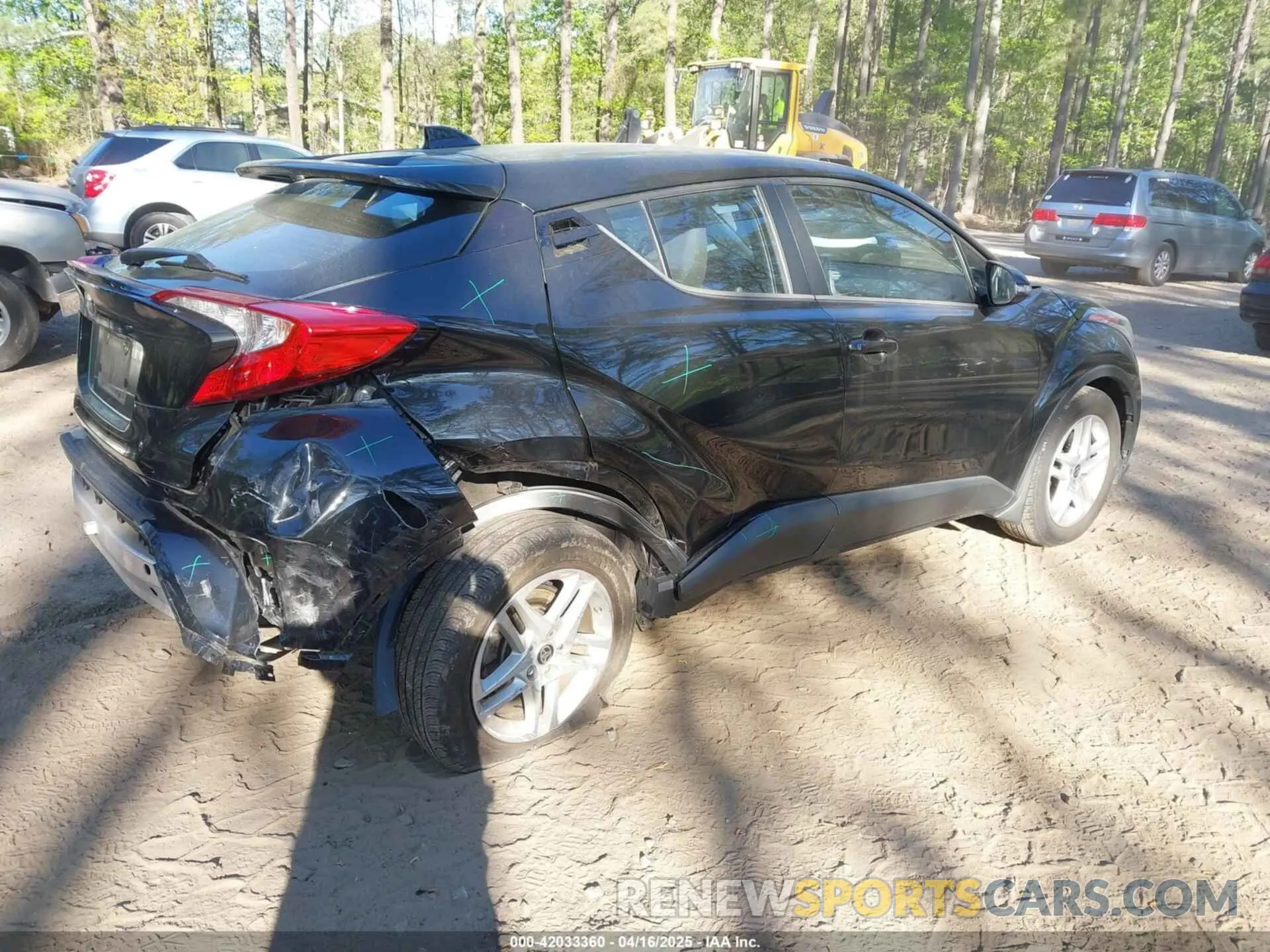 4 Photograph of a damaged car NMTKHMBXXMR118965 TOYOTA C-HR 2021