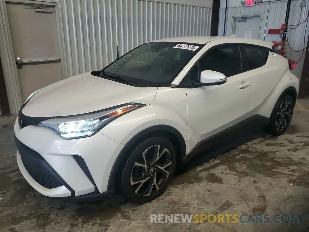 1 Photograph of a damaged car NMTKHMBXXMR140027 TOYOTA C-HR 2021