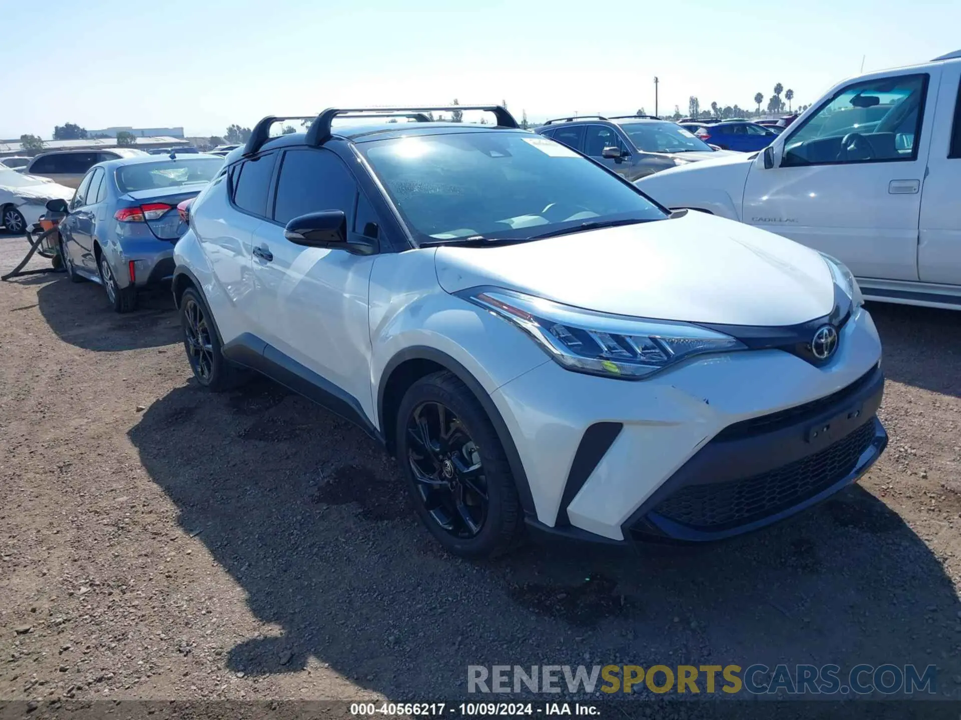 1 Фотография поврежденного автомобиля JTNKHMBX0N1135303 TOYOTA C-HR 2022