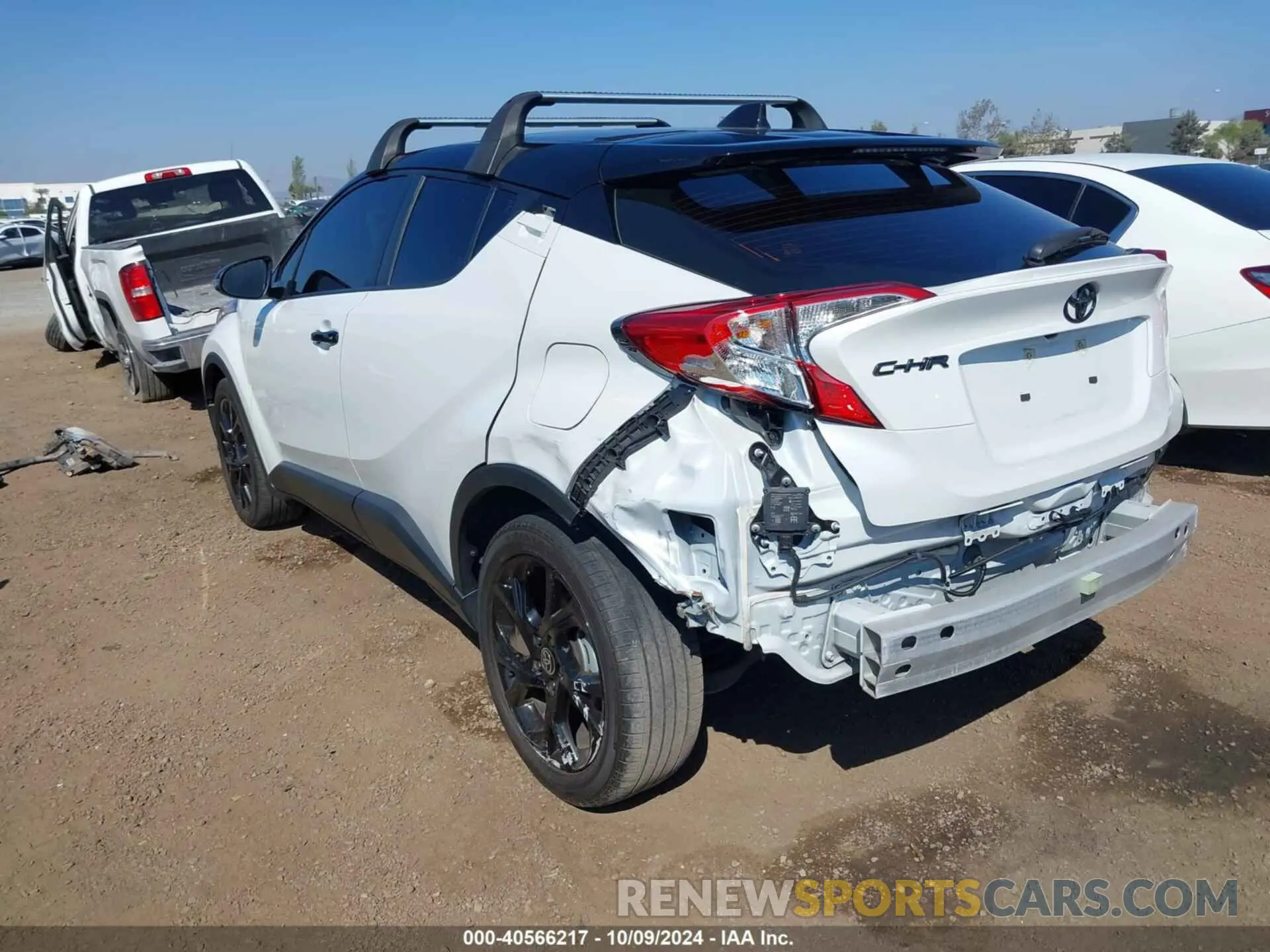 3 Фотография поврежденного автомобиля JTNKHMBX0N1135303 TOYOTA C-HR 2022