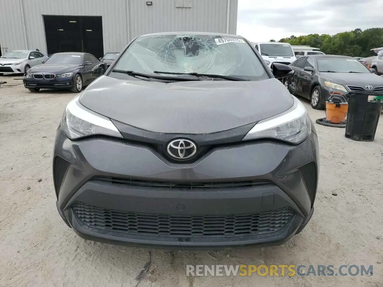 5 Photograph of a damaged car JTNKHMBX3N1133657 TOYOTA C-HR 2022