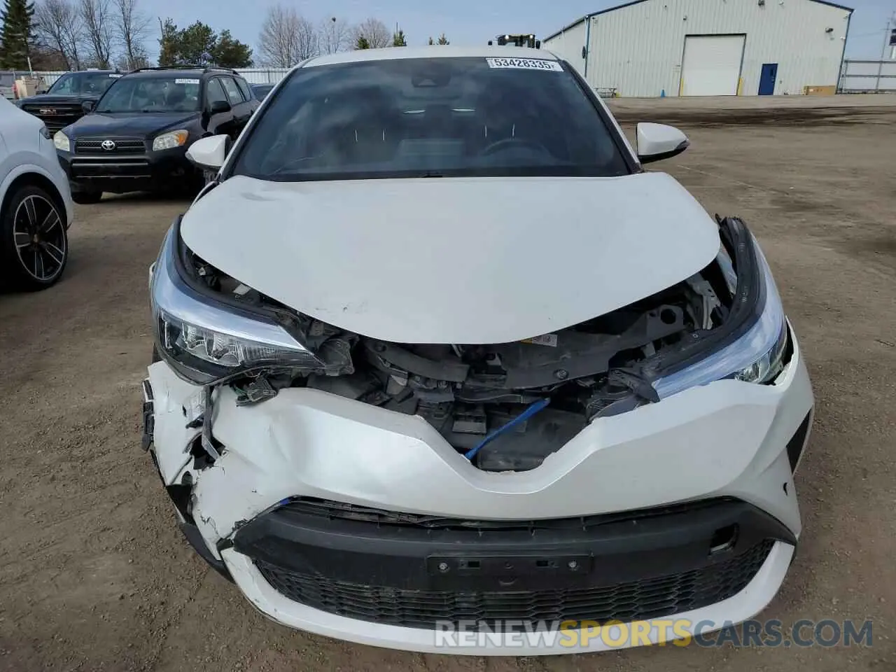 5 Photograph of a damaged car JTNKHMBX3N1134324 TOYOTA C-HR 2022