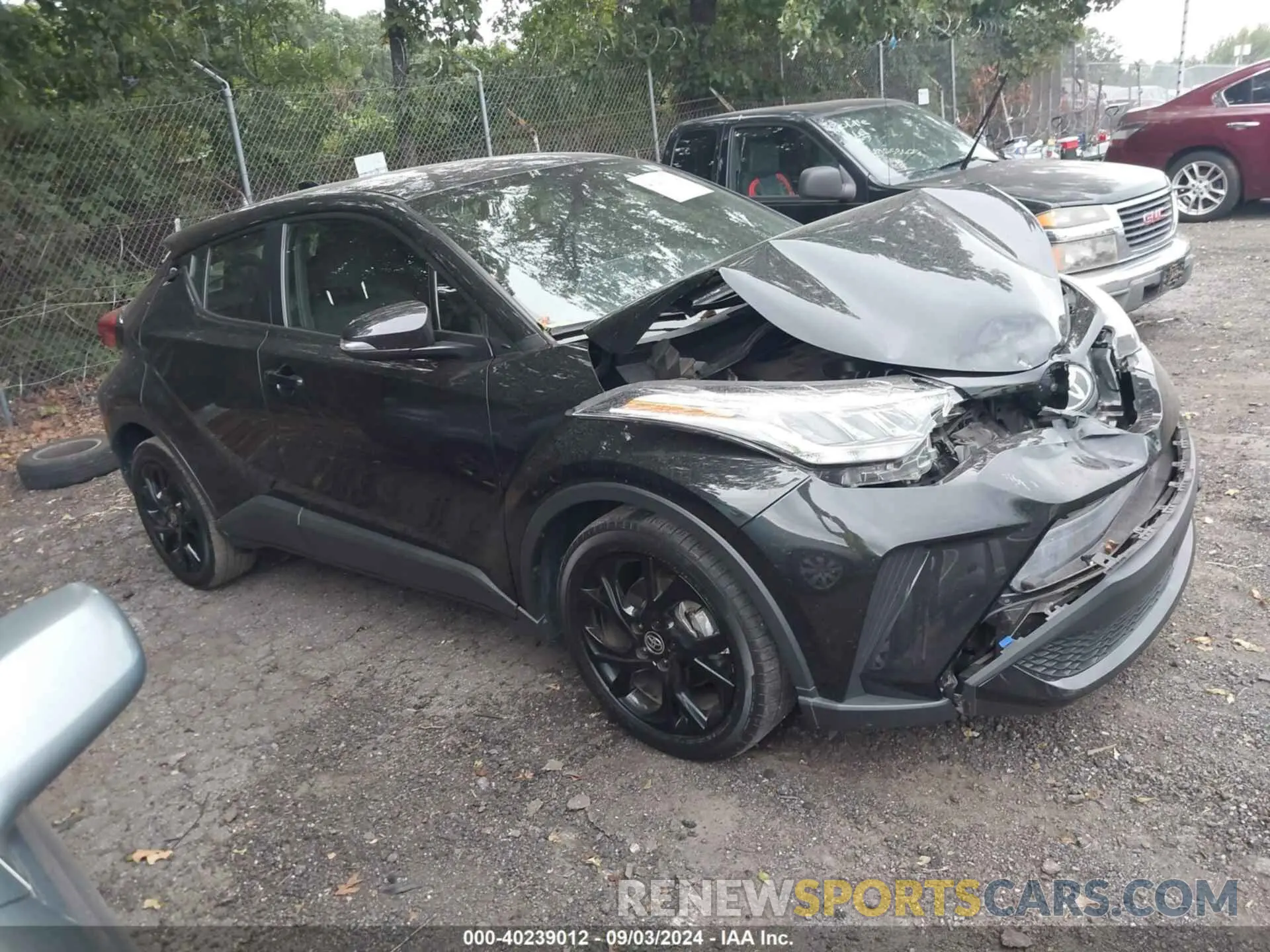 13 Photograph of a damaged car JTNKHMBX4N1130458 TOYOTA C-HR 2022