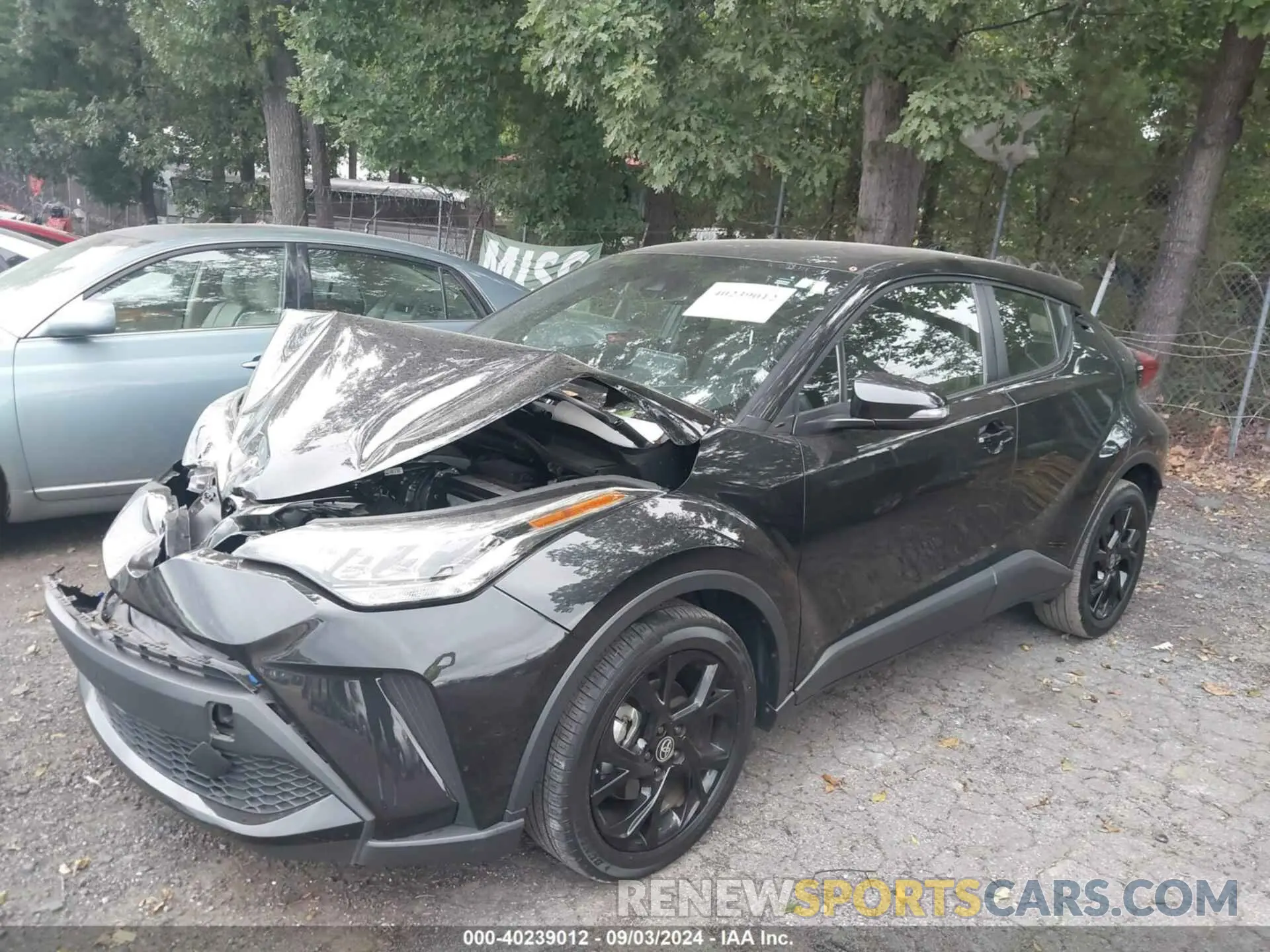 2 Photograph of a damaged car JTNKHMBX4N1130458 TOYOTA C-HR 2022