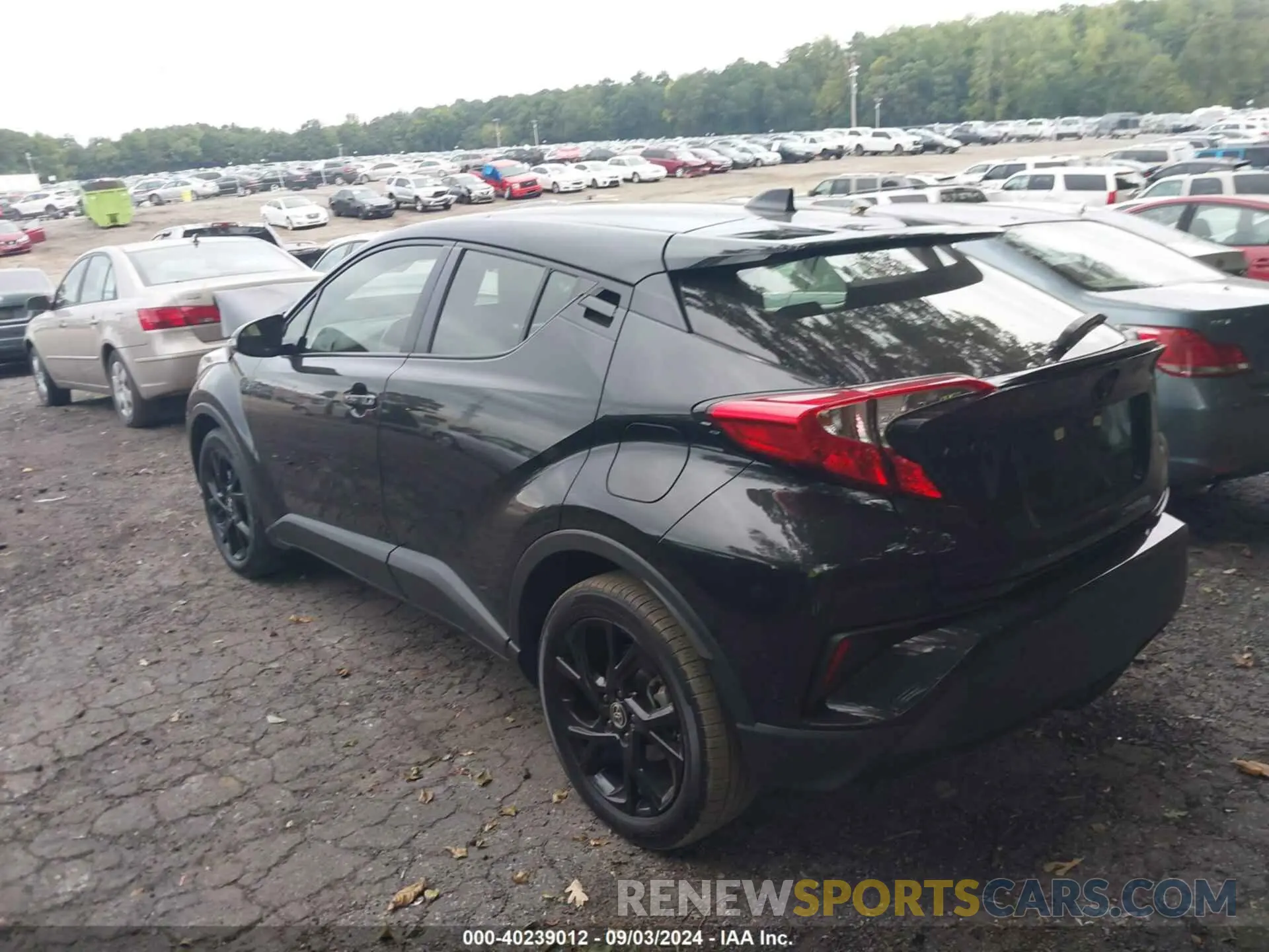 3 Photograph of a damaged car JTNKHMBX4N1130458 TOYOTA C-HR 2022