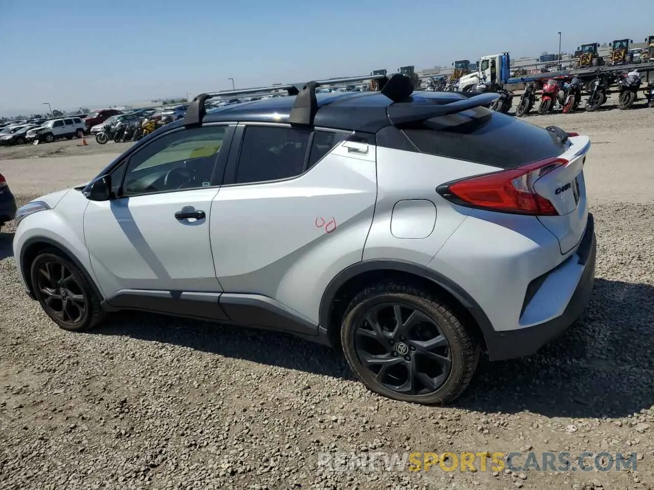 2 Photograph of a damaged car JTNKHMBX4N1130766 TOYOTA C-HR 2022