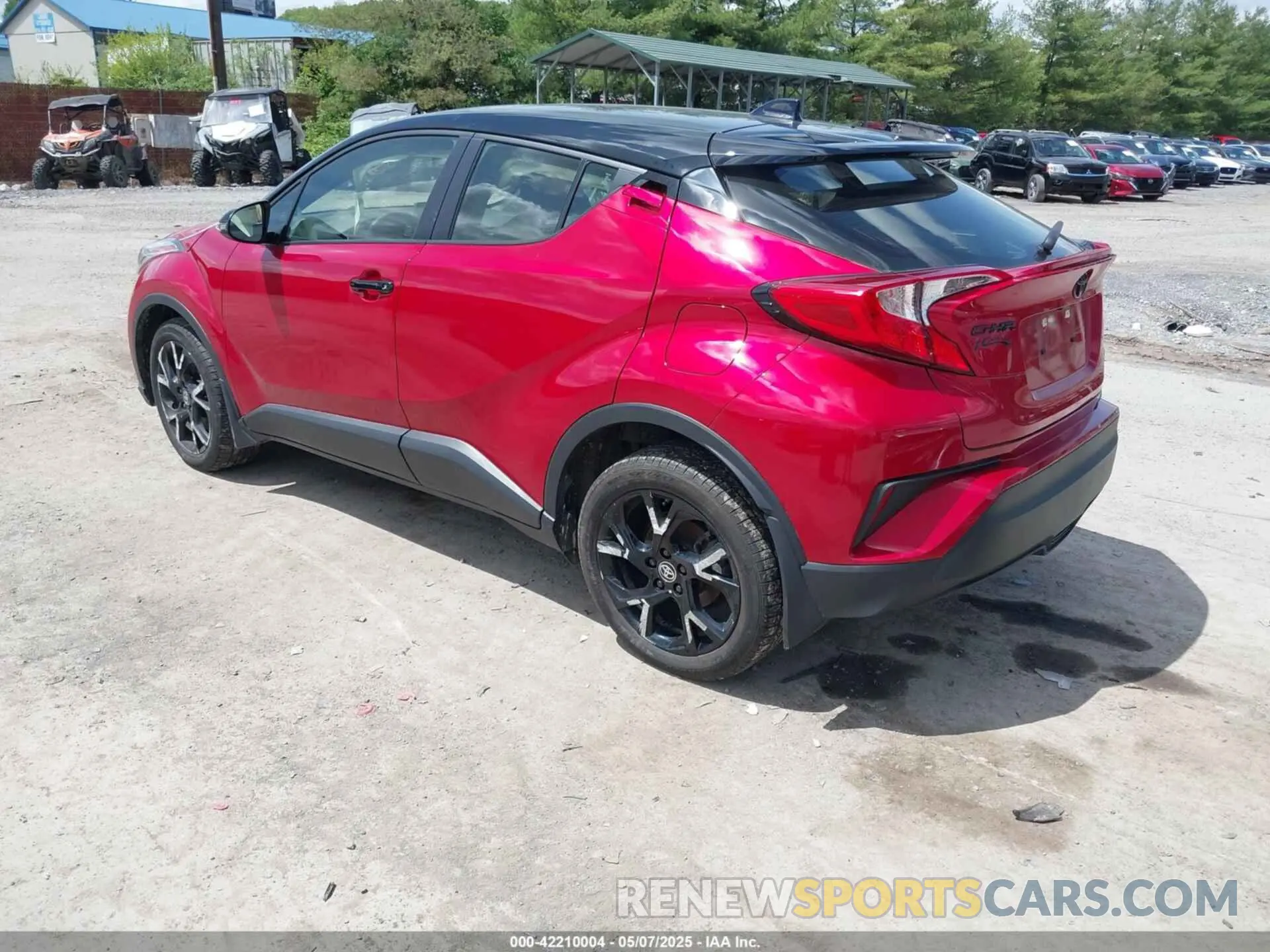 3 Photograph of a damaged car JTNKHMBX5N1129626 TOYOTA C-HR 2022