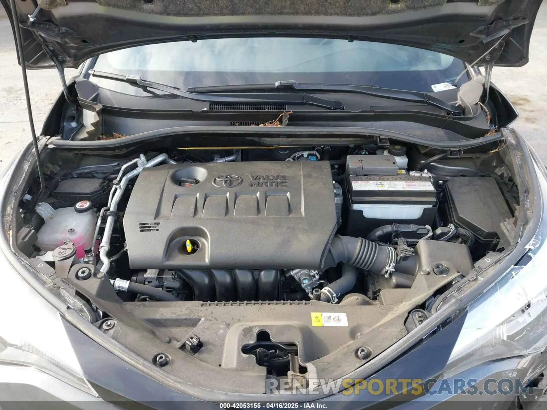 10 Photograph of a damaged car JTNKHMBX9N1135221 TOYOTA C-HR 2022
