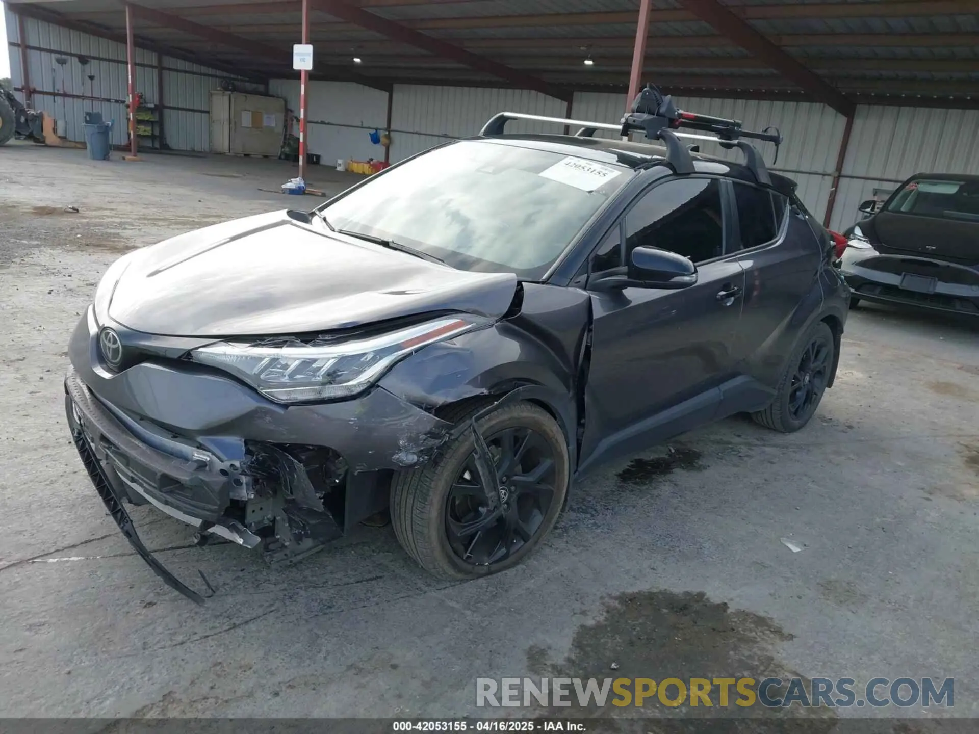 2 Photograph of a damaged car JTNKHMBX9N1135221 TOYOTA C-HR 2022