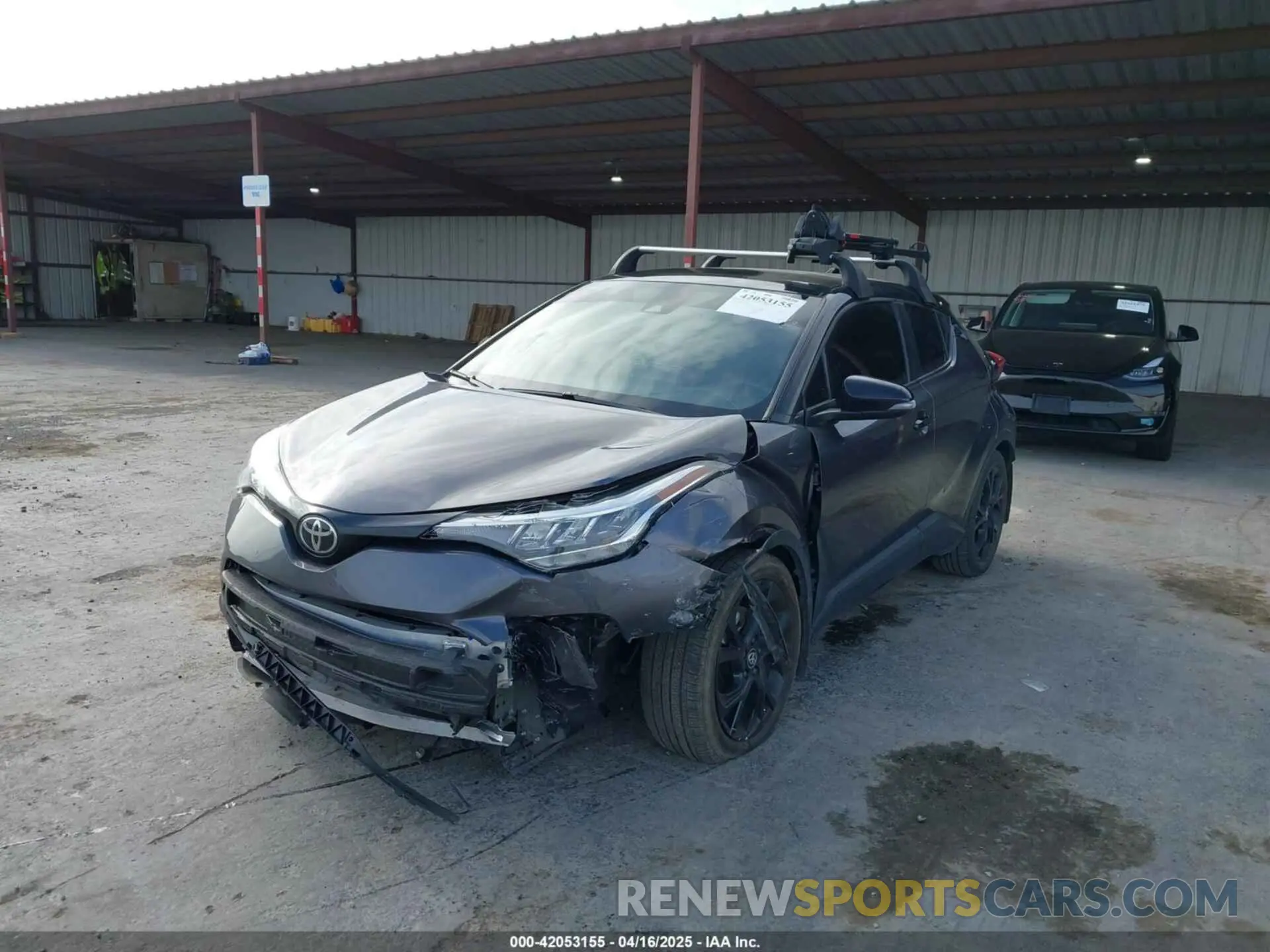 6 Photograph of a damaged car JTNKHMBX9N1135221 TOYOTA C-HR 2022