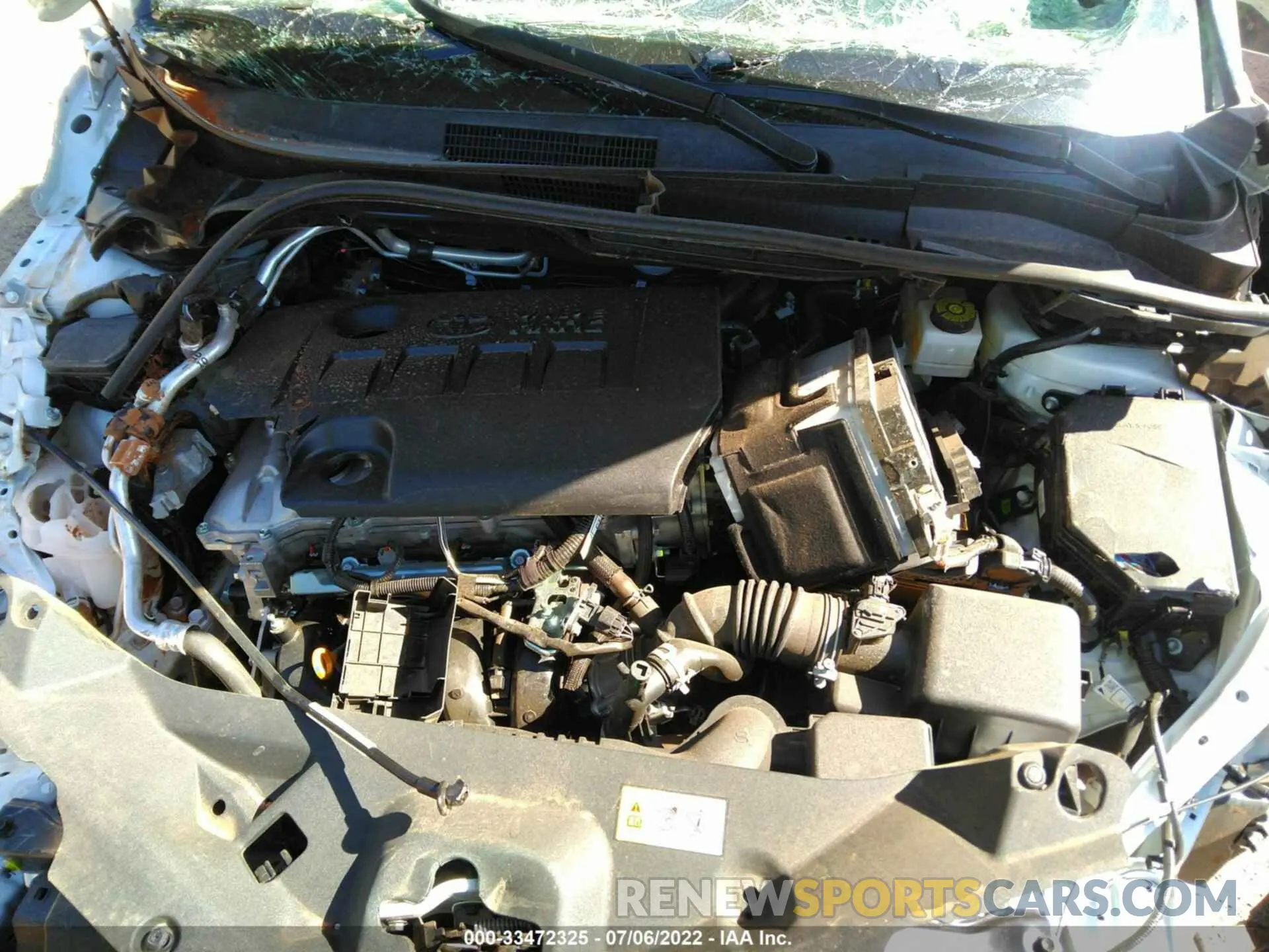10 Photograph of a damaged car NMTKHMBX0NR144119 TOYOTA C-HR 2022