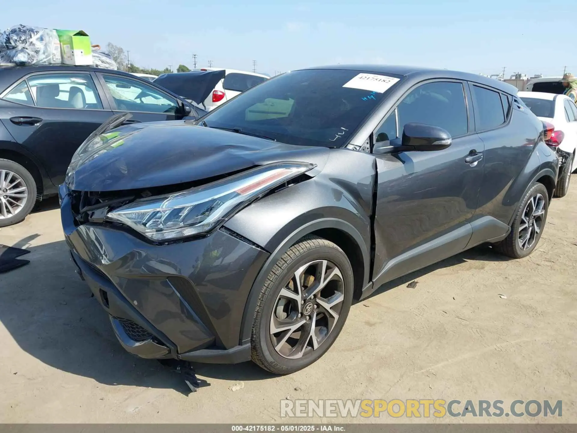 2 Photograph of a damaged car NMTKHMBX1NR144937 TOYOTA C-HR 2022