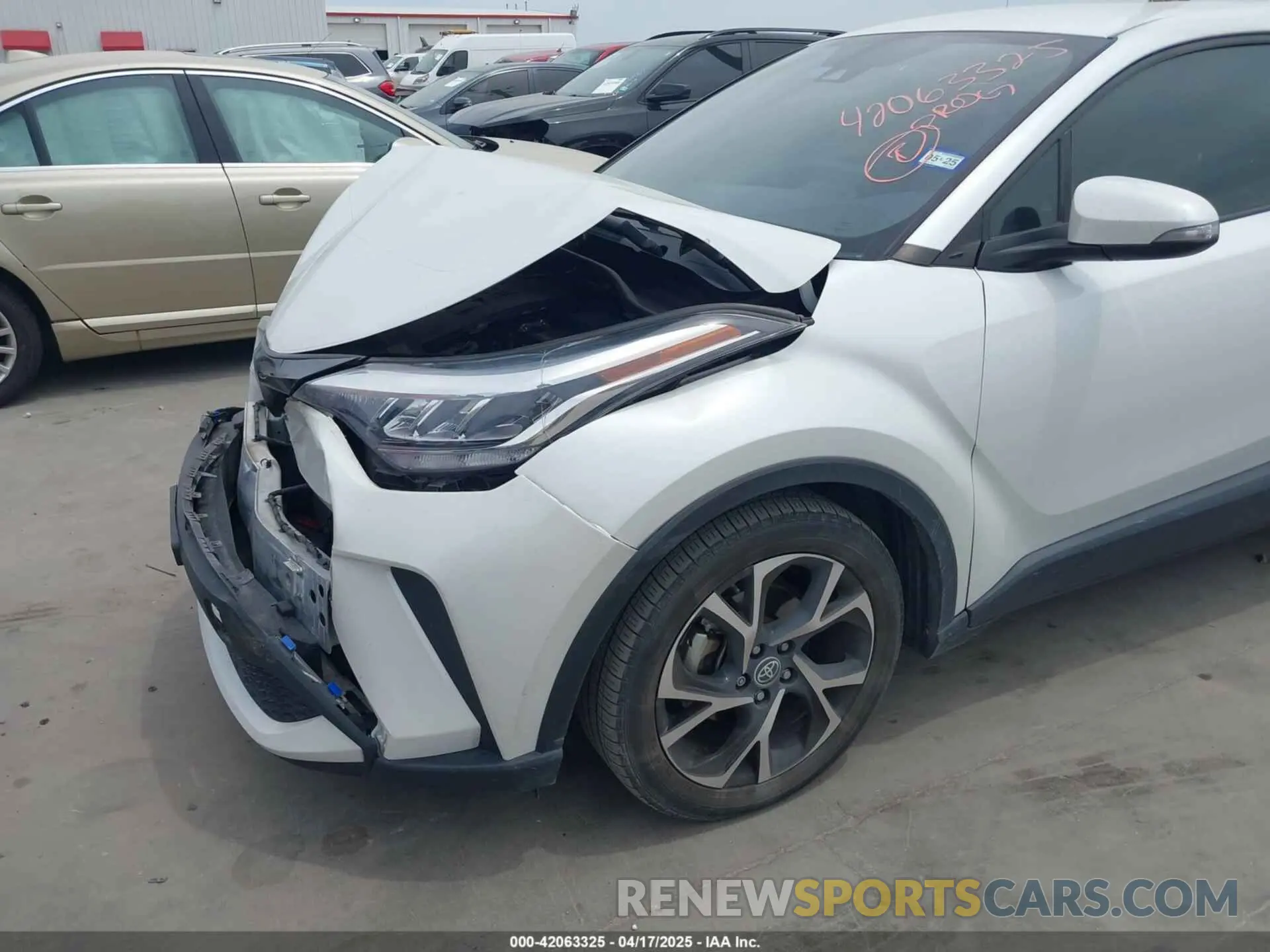 6 Photograph of a damaged car NMTKHMBX2NR144638 TOYOTA C-HR 2022