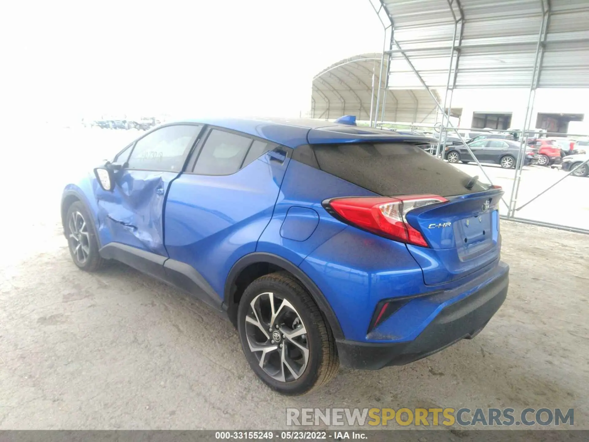 3 Фотография поврежденного автомобиля NMTKHMBX3NR140730 TOYOTA C-HR 2022