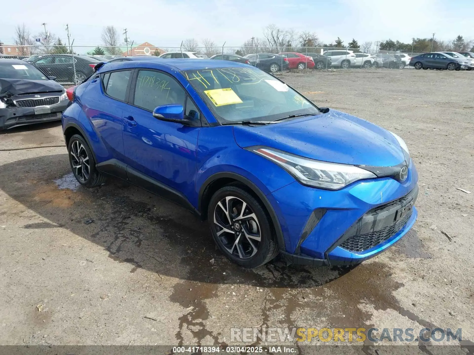 1 Фотография поврежденного автомобиля NMTKHMBX4NR141580 TOYOTA C-HR 2022
