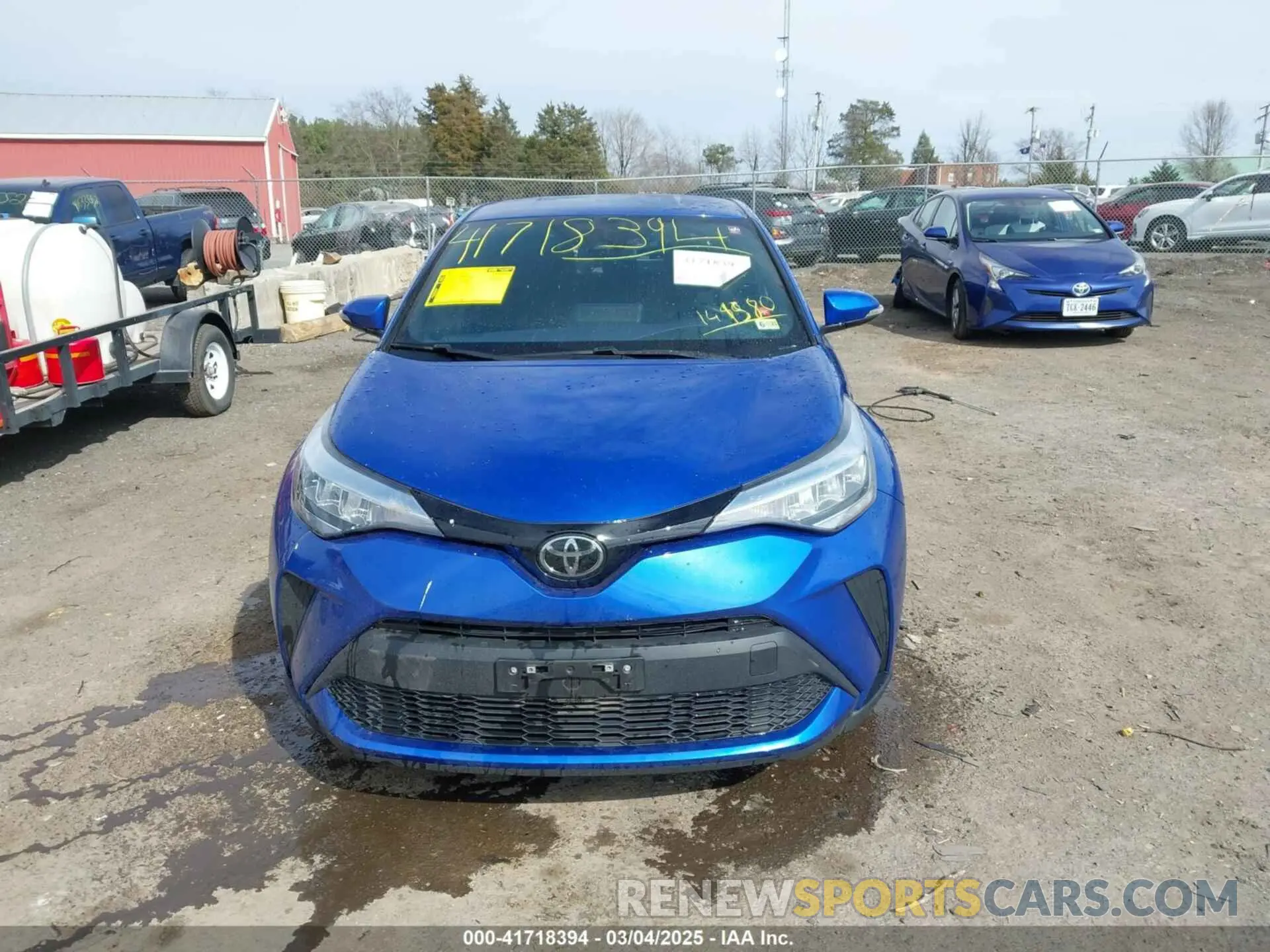 12 Фотография поврежденного автомобиля NMTKHMBX4NR141580 TOYOTA C-HR 2022