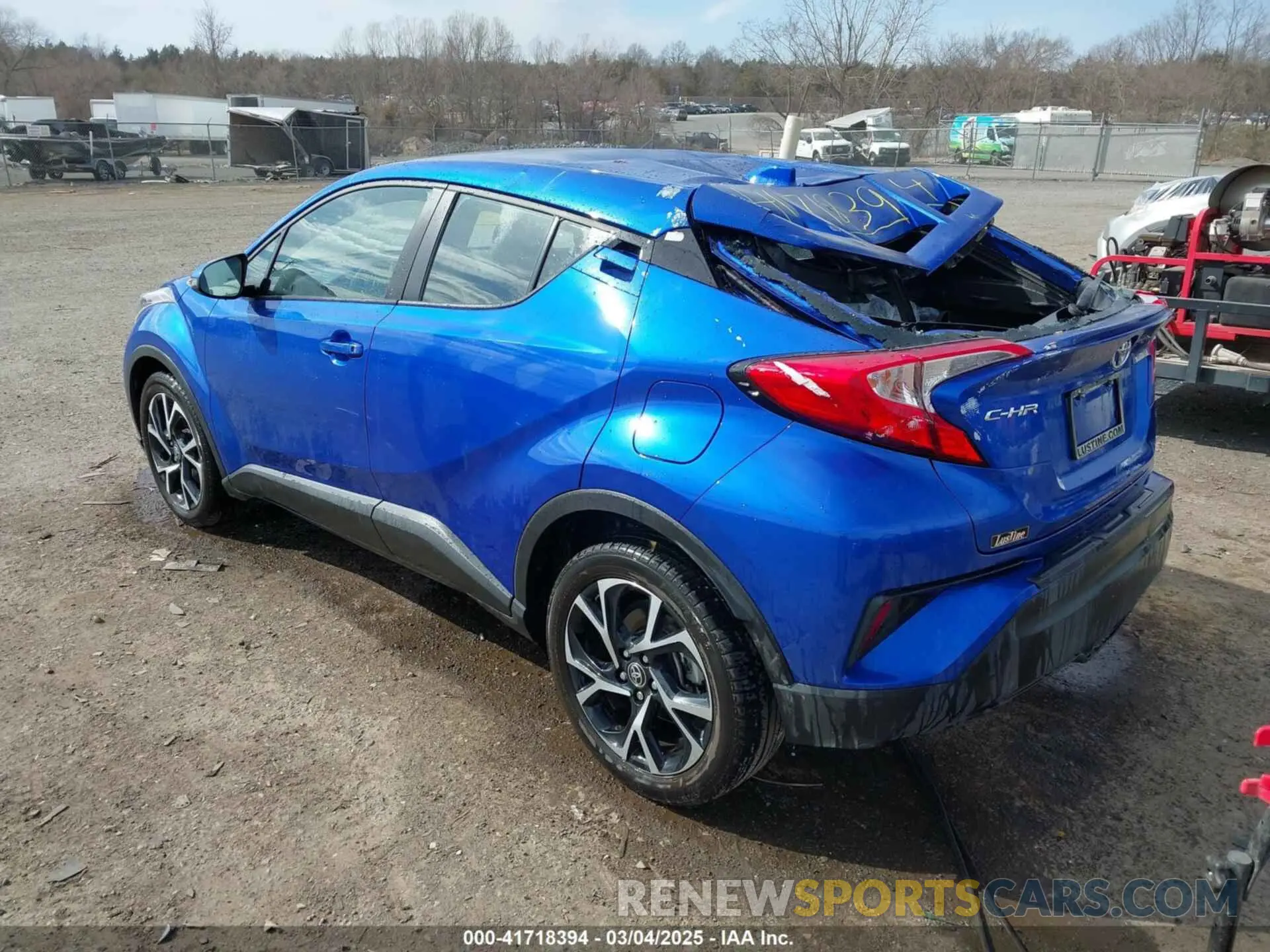 3 Фотография поврежденного автомобиля NMTKHMBX4NR141580 TOYOTA C-HR 2022