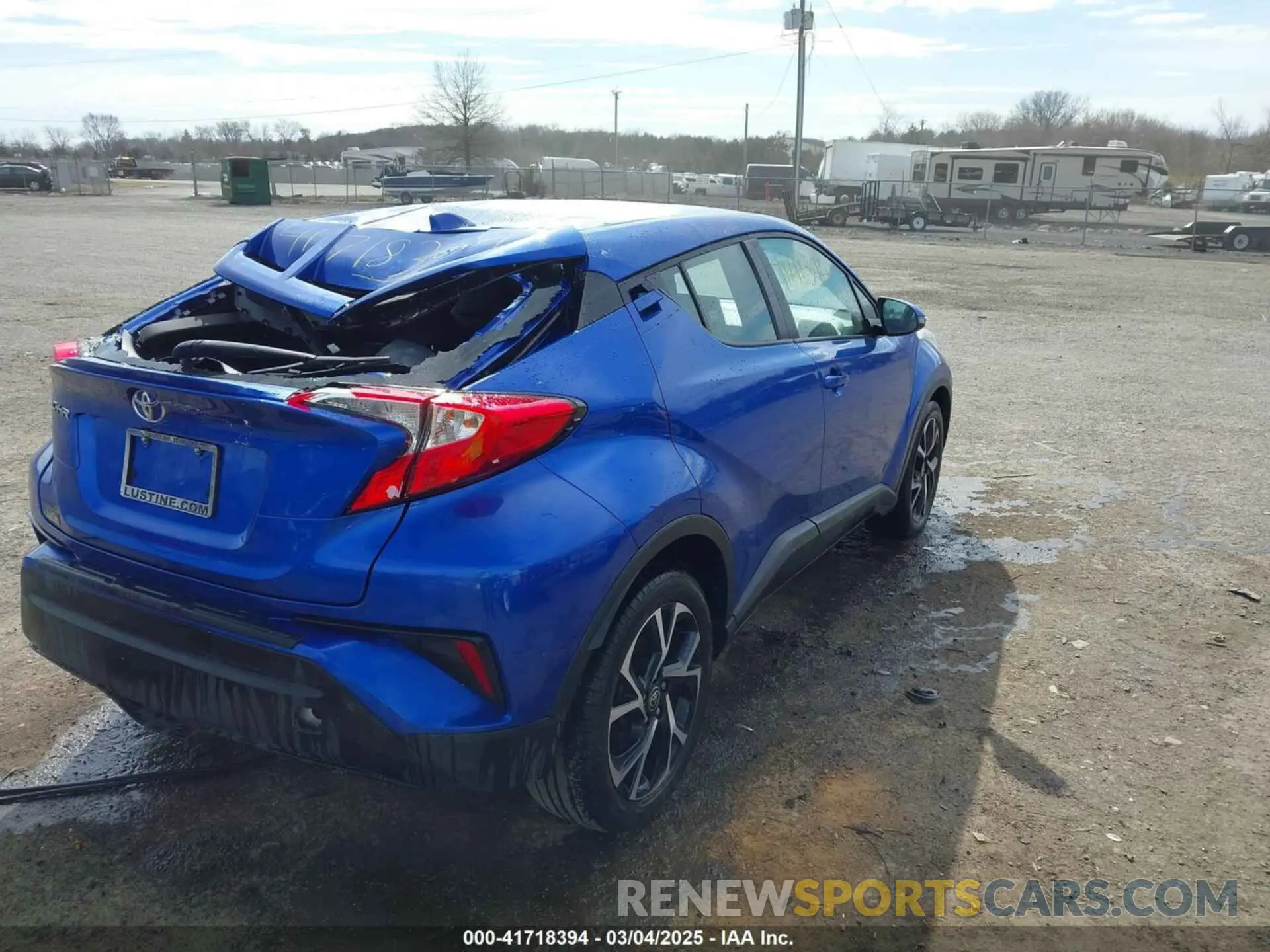 4 Фотография поврежденного автомобиля NMTKHMBX4NR141580 TOYOTA C-HR 2022