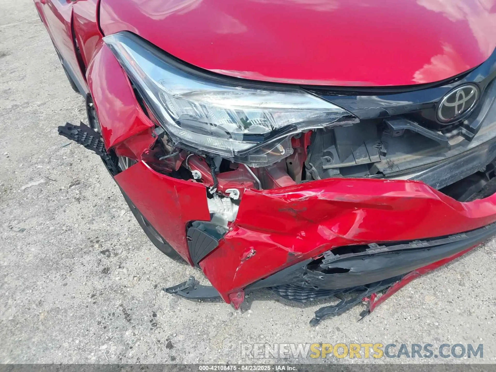 6 Photograph of a damaged car NMTKHMBX4NR141627 TOYOTA C-HR 2022