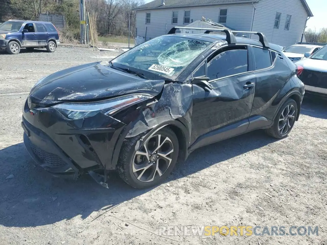 1 Фотография поврежденного автомобиля NMTKHMBX5NR141457 TOYOTA C-HR 2022