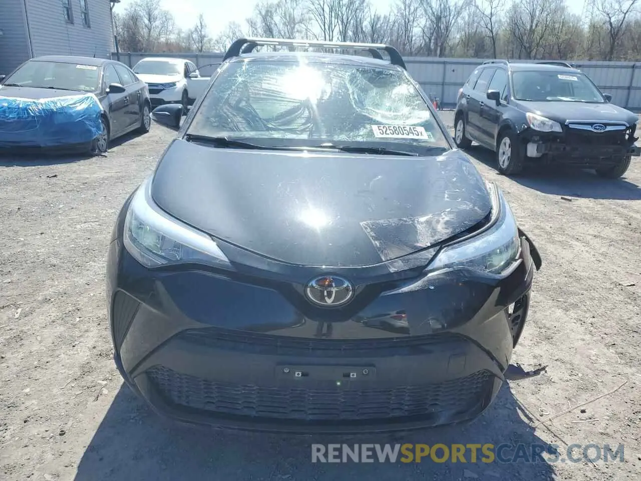 5 Фотография поврежденного автомобиля NMTKHMBX5NR141457 TOYOTA C-HR 2022