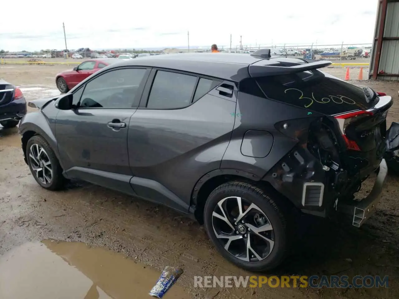 2 Фотография поврежденного автомобиля NMTKHMBX5NR143600 TOYOTA C-HR 2022