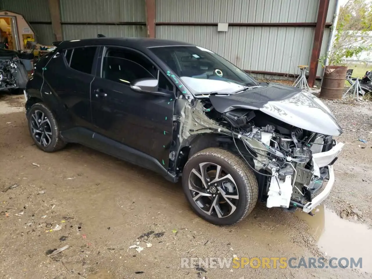 4 Фотография поврежденного автомобиля NMTKHMBX5NR143600 TOYOTA C-HR 2022