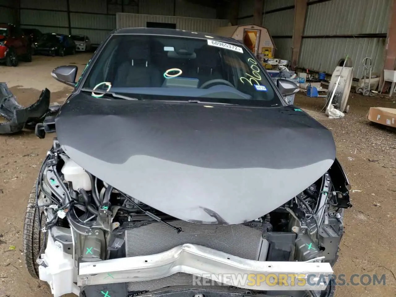 5 Фотография поврежденного автомобиля NMTKHMBX5NR143600 TOYOTA C-HR 2022