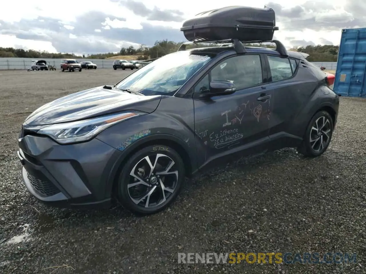 1 Photograph of a damaged car NMTKHMBX6NR141239 TOYOTA C-HR 2022